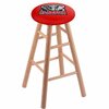 Holland Bar Stool Co Oak Bar Stool, Natural Finish, Alabama Seat RC30OSNat